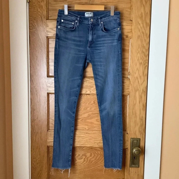 AGOLDE Sophie Hi Rise Skinny Crop Jean Size 29 - Picture 2 of 11